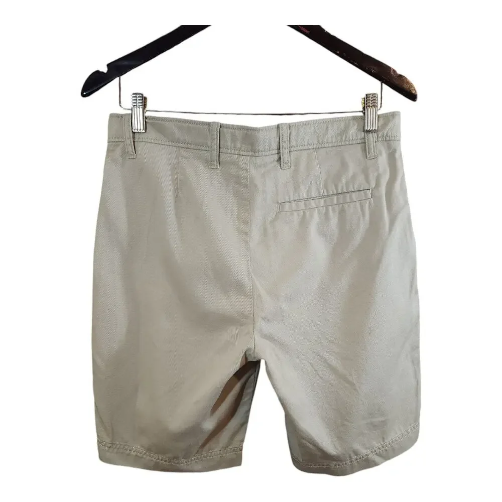 Crewcuts by J. Crew Twill Patch Pocket Khaki Shorts Adjustable Waist Boys' 16